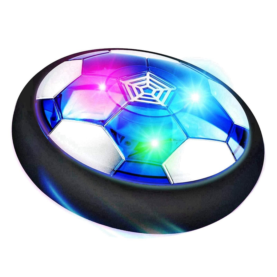 Air Power Floating Football Toy With Flashing Lights For Children Indoor Game Image 1