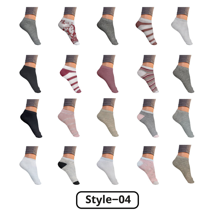 20 Pairs Womens Colorful No Show Ankle Socks Breathable Low Cut Comfortable Image 4