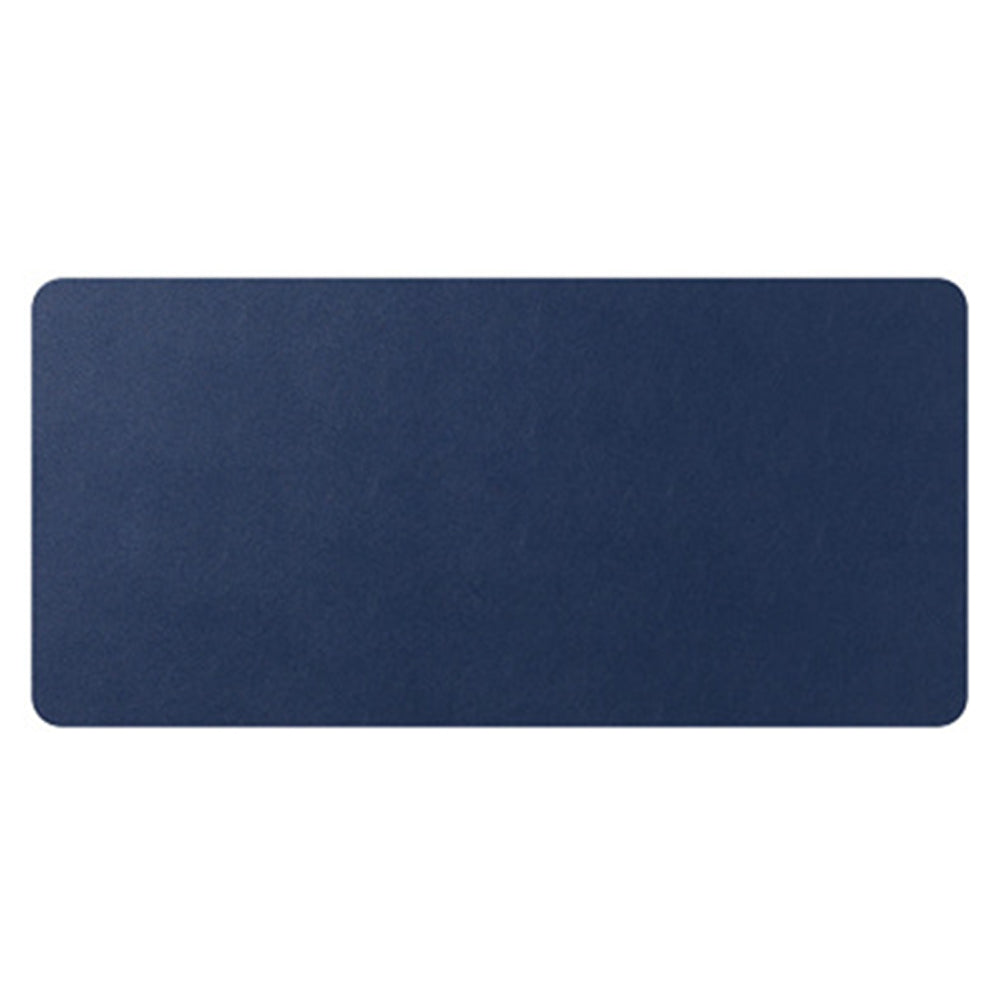 navor PU Leather 90 x 45 cm Desk Mat Non-Slip Flat Extended Desk Mouse Mat for Office Home - Table Blotter Protector Pad Image 3