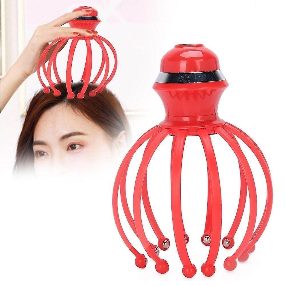 Electric Head Massager Handheld Octopus Claw Scratcher Scalp Massage Machine Relax Tool Image 1