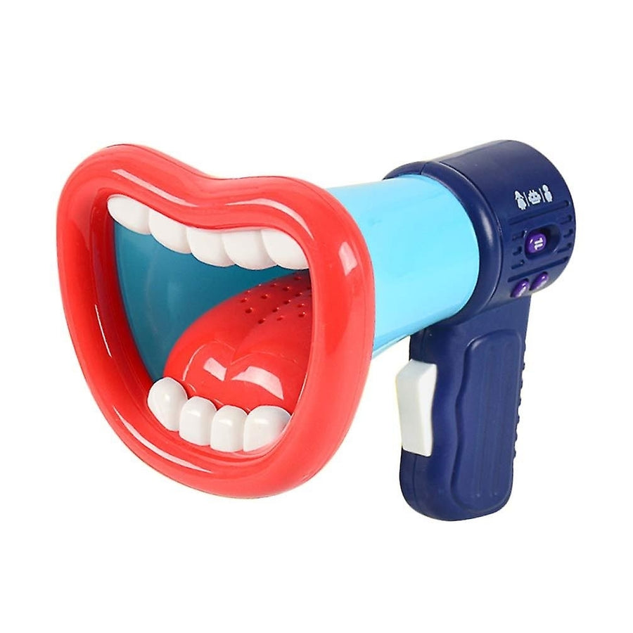 Big Mouth Megaphone Recording Toy Kids Voice Changer Speaker Image 1