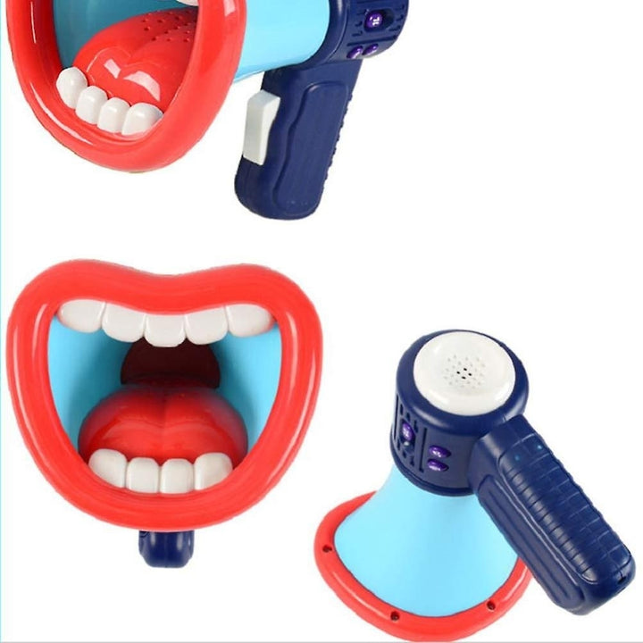 Big Mouth Megaphone Recording Toy Kids Voice Changer Speaker Image 2