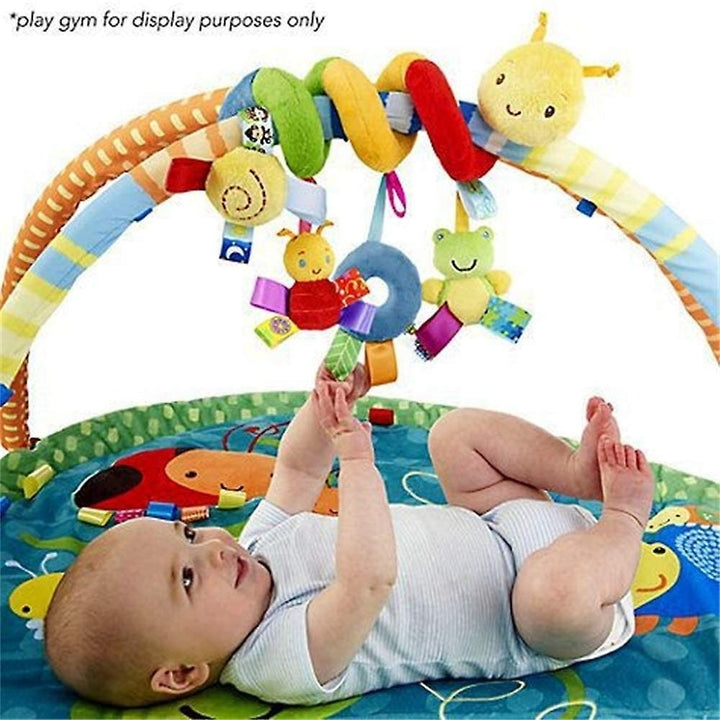 Infant Stroller Toy Baby Crib Bed Hanging Rattles Car Seat Spiral Plush Toys For Newborns Image 3