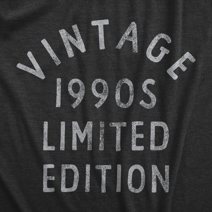 Womens Vintage 1990s Limited Edition T Shirt Funny Cool 1990 Theme Classic Tee For Ladies Image 2