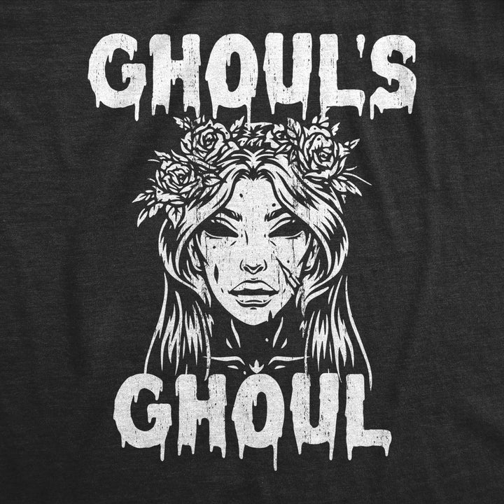 Ghouls Ghoul Crewneck Sweatshirt Funny Sarcastic Creepy Evil Spirit Joke Long Sleeve Image 2