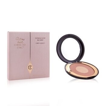 Charlotte Tilbury Cheek To Chic Swish and Glow Blusher -  Pillow Talk 8g/0.28oz Image 1