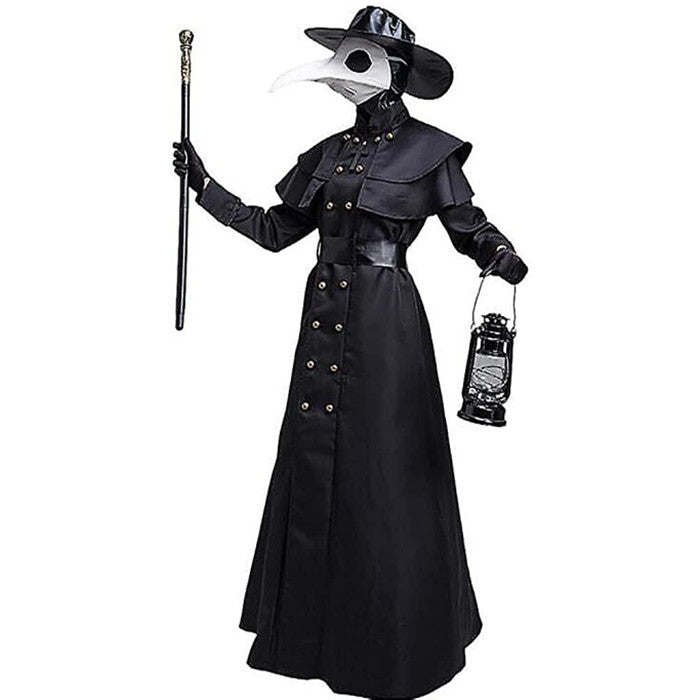 Plague Doctor Costume Scepter Vintage Prop Stick Halloween Accessories Walking Canes Image 3