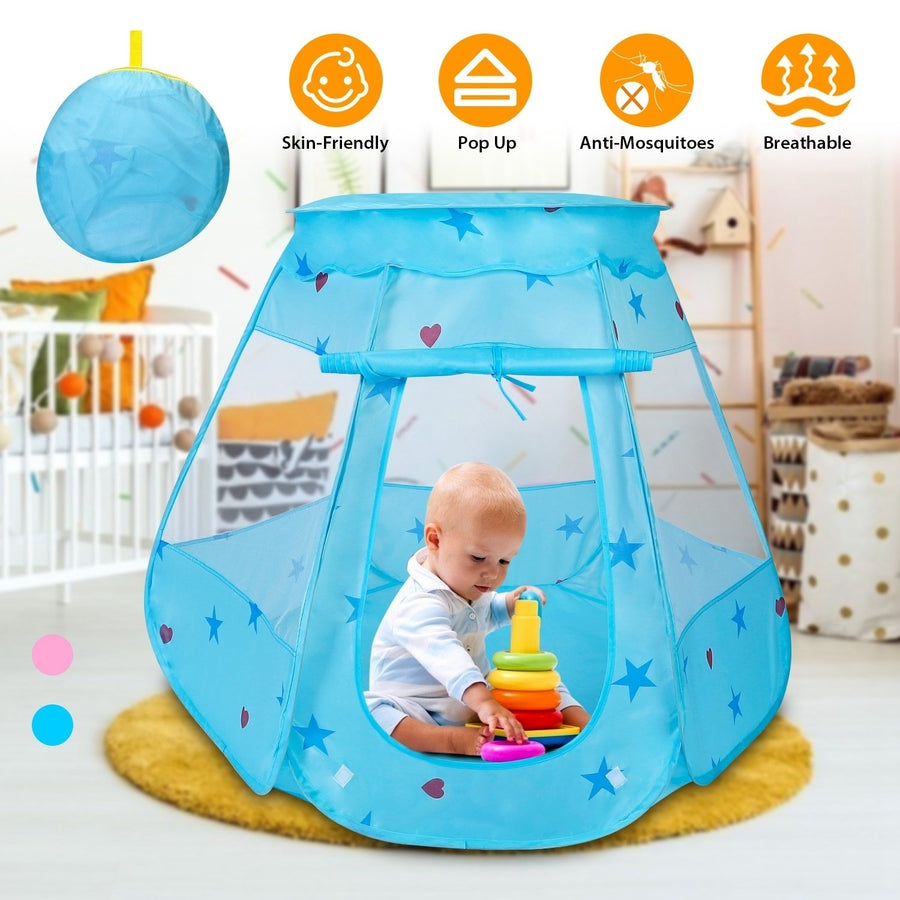 Kids Pop Up Game Tent Prince Princess Toddler Play Tent Indoor Outdoor Castle Game Play Tent Birthday Gift For Kids Image 1