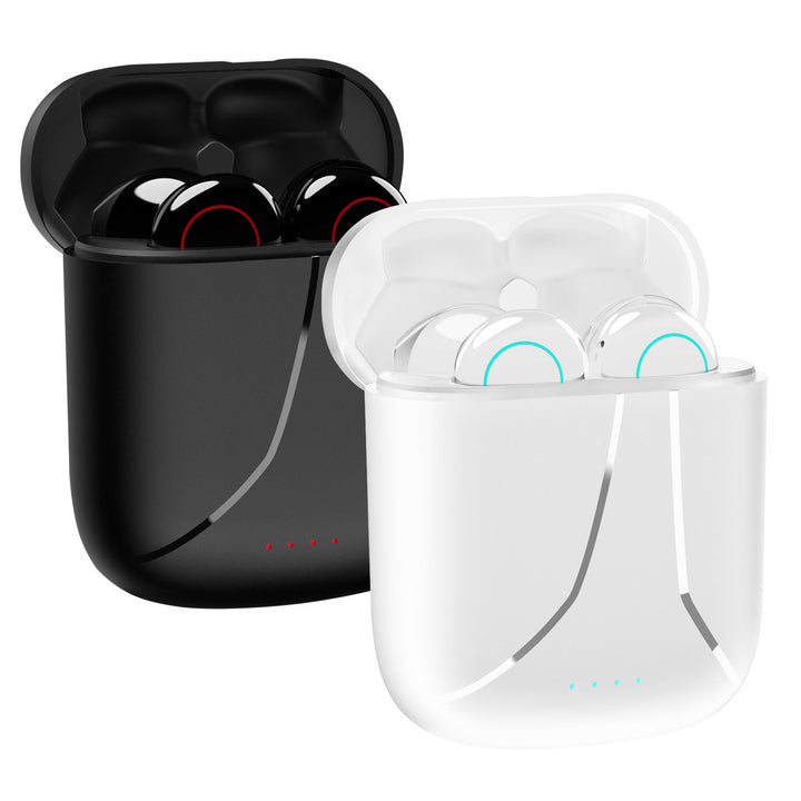 IPX5 Waterproof Wireless 5.0 TWS Earbuds Wireless Headsets Mic Magnetic Charging Case Battery Remain Display Image 1