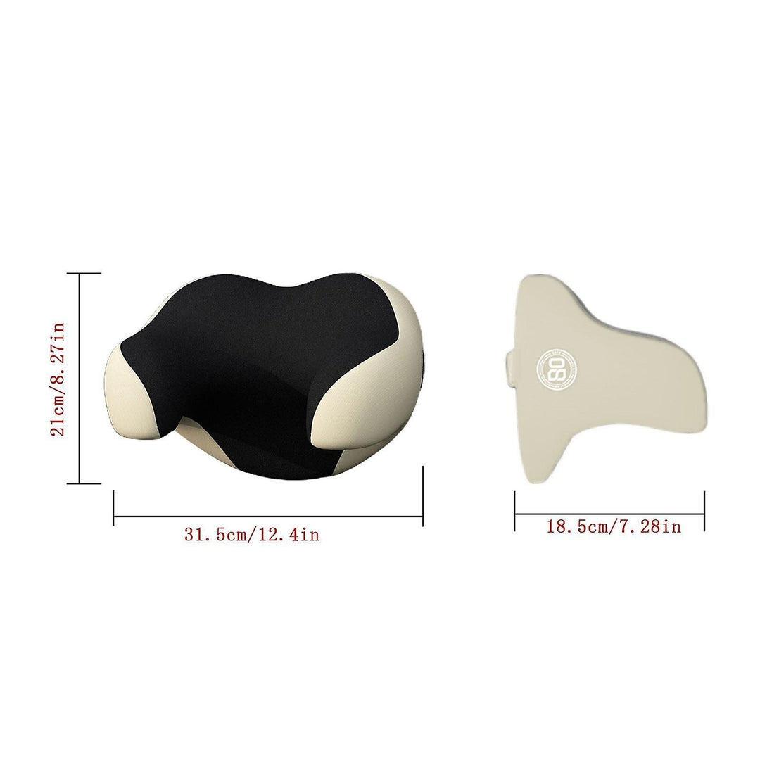 Car Seat Headrest U Shaped Pillow Detachable Memory Foam Neck Cushion Soft Travel Pillow Image 8