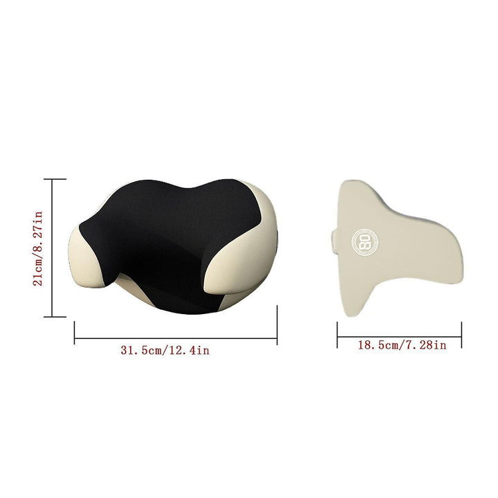 Car Seat Headrest U Shaped Pillow Detachable Memory Foam Neck Cushion Soft Travel Pillow Image 8