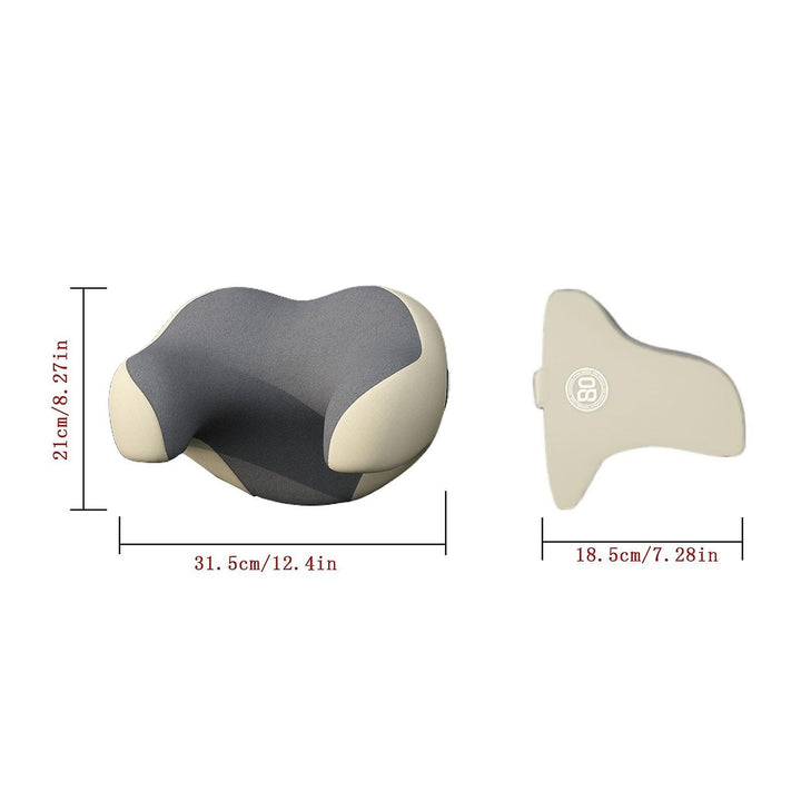 Car Seat Headrest U Shaped Pillow Detachable Memory Foam Neck Cushion Soft Travel Pillow Image 10