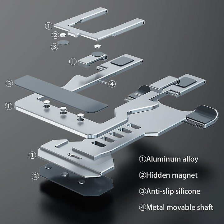 Foldable Mobile Phone Holder Ultra-thin Cradle Cell Phone Stand Phone Bracket Desk Stand Image 2