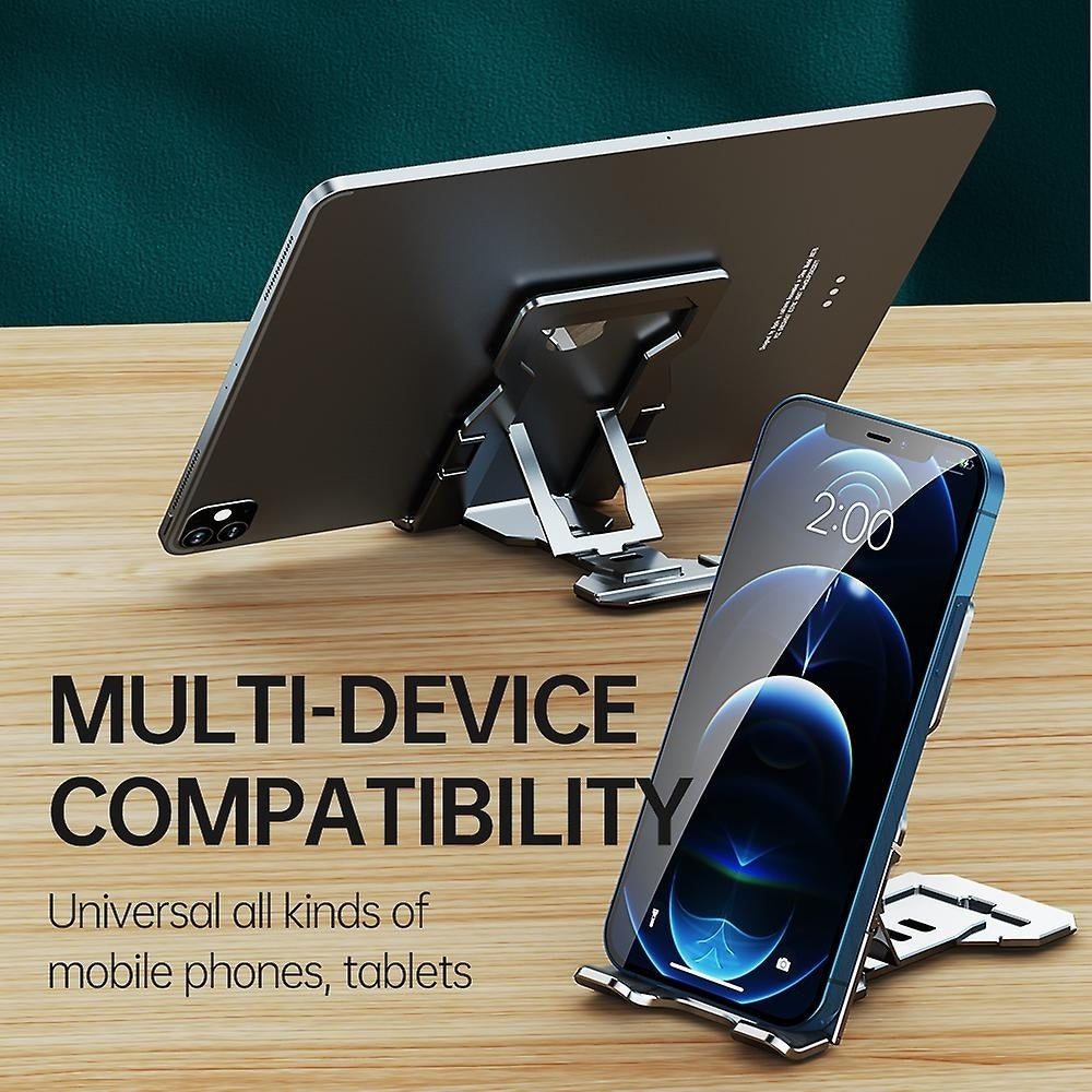 Foldable Mobile Phone Holder Ultra-thin Cradle Cell Phone Stand Phone Bracket Desk Stand Image 7