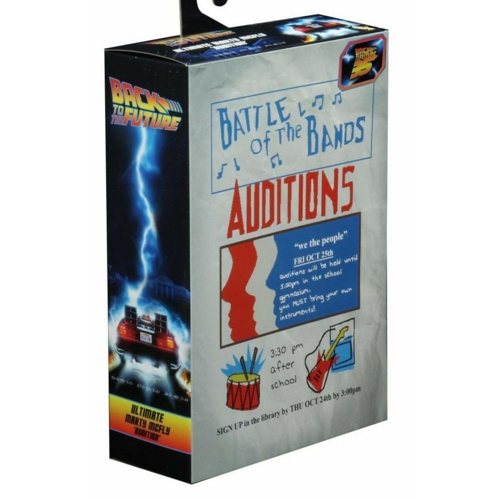 Back to the Future Marty McFly Audition Figure Battle of Bands 1985 Ultimate NECA Image 2