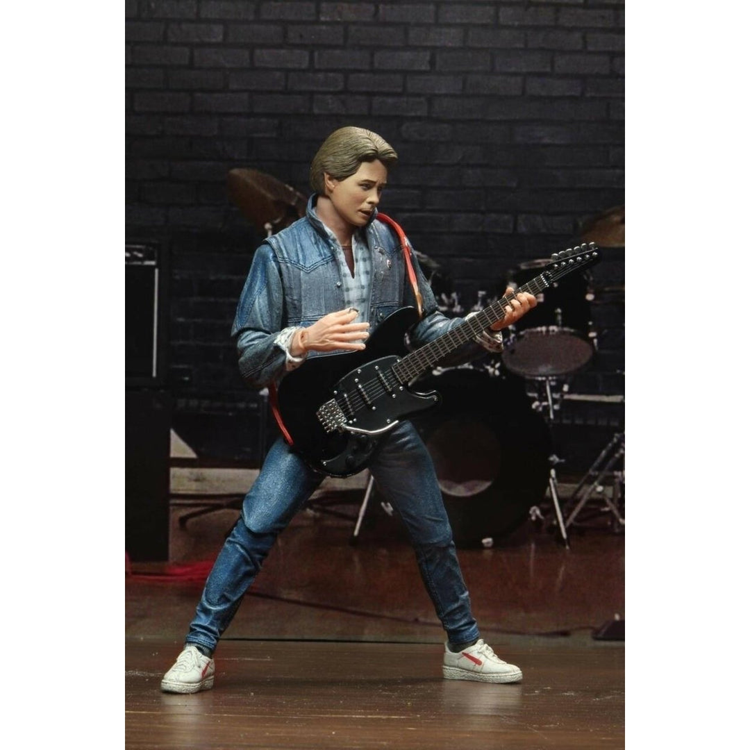 Back to the Future Marty McFly Audition Figure Battle of Bands 1985 Ultimate NECA Image 4