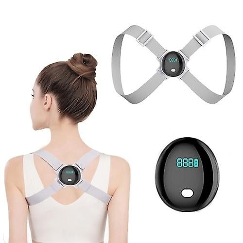 Smart Back Posture Corrector Humpback Correction Belt Vibration Posture Training Tool Image 1