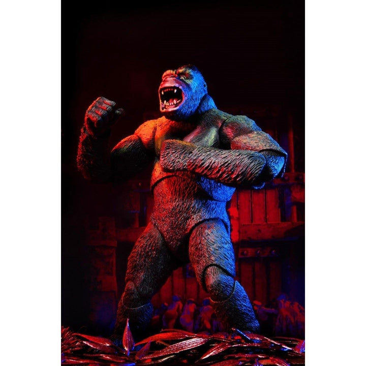 King Kong Illustrated Color Edition 8" Classic Statue Figure NECA Image 3
