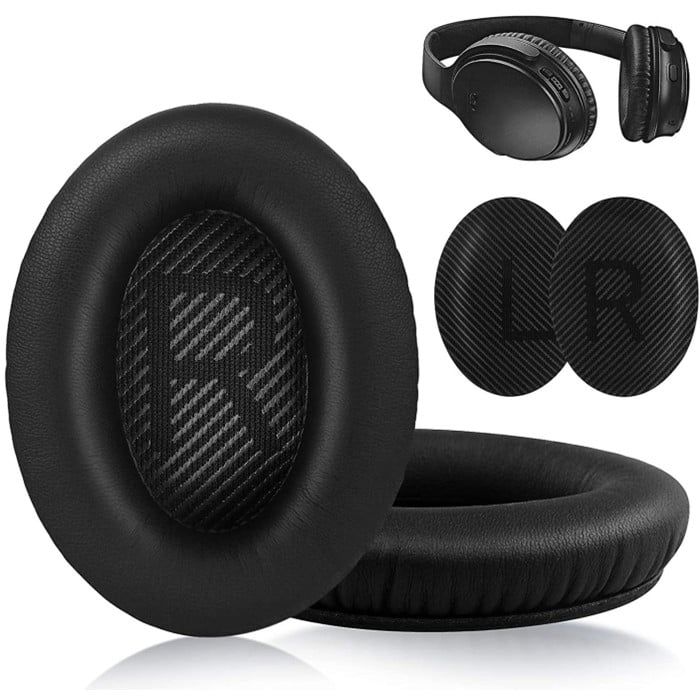 1 Pair Headphones Replacemen Ear Cushions Ear Pads For Bose Quietcomfort Qc20/qc35 Foam Earmuffs Image 1