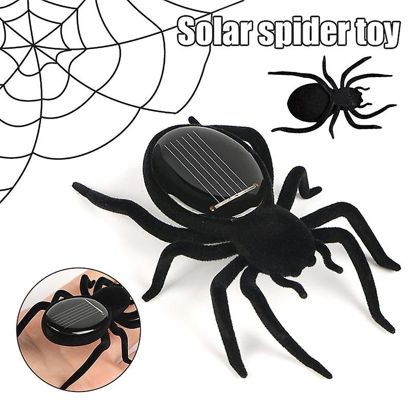 Automatic Solar Spider Educational Robot Insect Gadget Trick Moving Toy For Kids Image 2