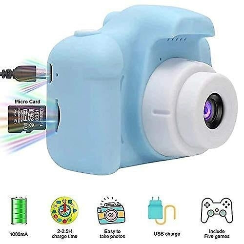 Kids Digital Camera Mini Camcorder Rechargeable Video Recorder Children Toys Birthday Gift Image 4