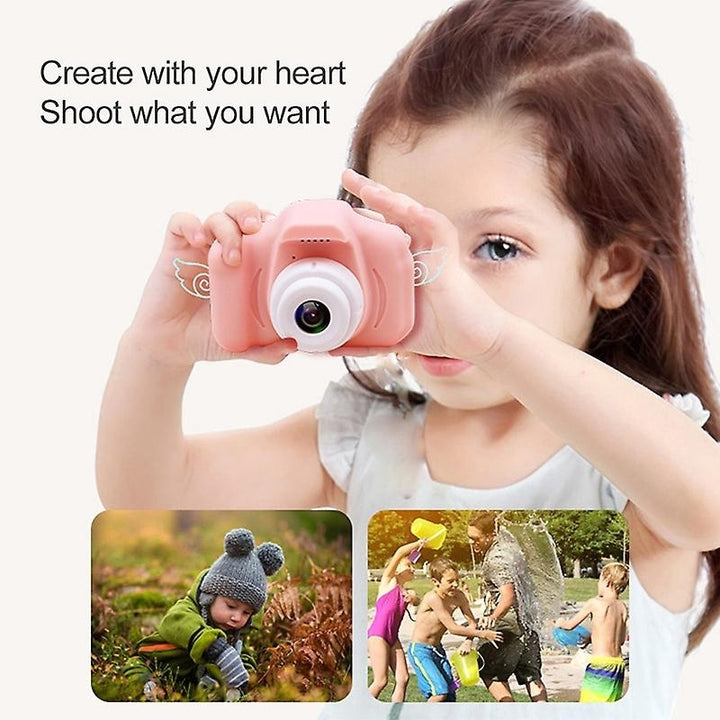 Kids Digital Camera Mini Camcorder Rechargeable Video Recorder Children Toys Birthday Gift Image 9