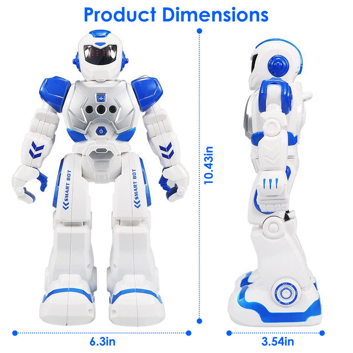 Intelligent Gesture Sensing Remote Control Robot Programmable Dancing Toy Blue Image 6