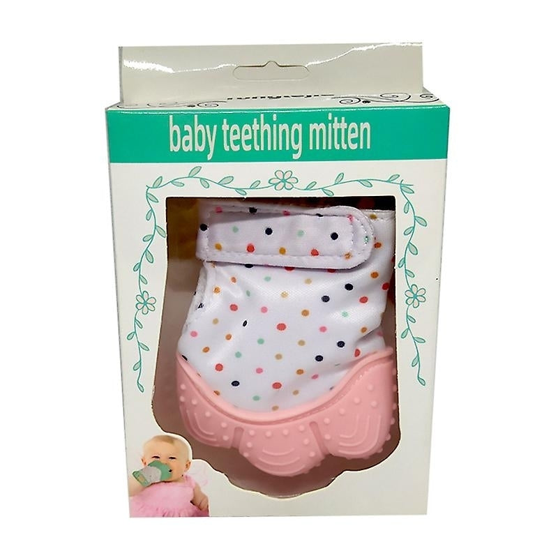 Teething Mitten Baby Silicone Anti-eating Molar Gloves Bpa Free Unisex Image 4