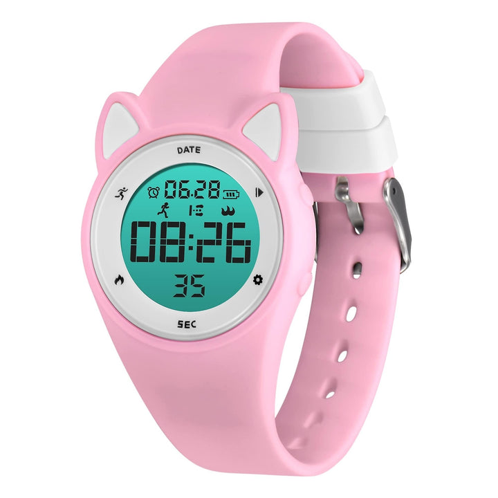 Children Digital Watch Kids Waterproof Sports Watches Fitness Tracker With Pedometer Image 1