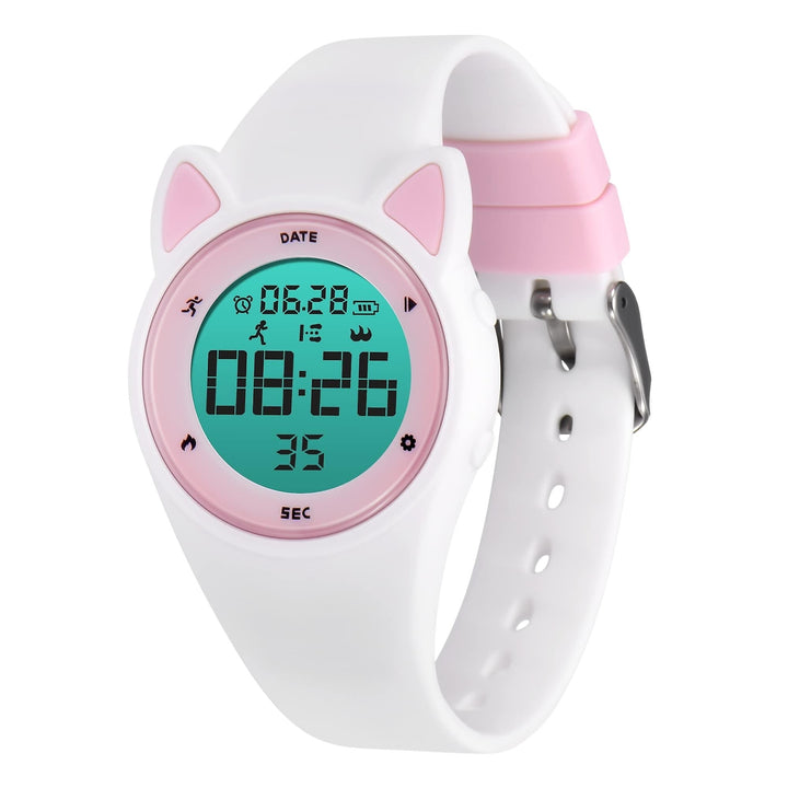 Children Digital Watch Kids Waterproof Sports Watches Fitness Tracker With Pedometer Image 4