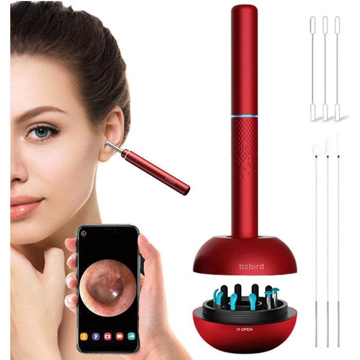 M9 Pro Ear Wax Removal Tool Smart Visual Ear Otoscope Wireless Ear Camera Ear Cleaner Image 1