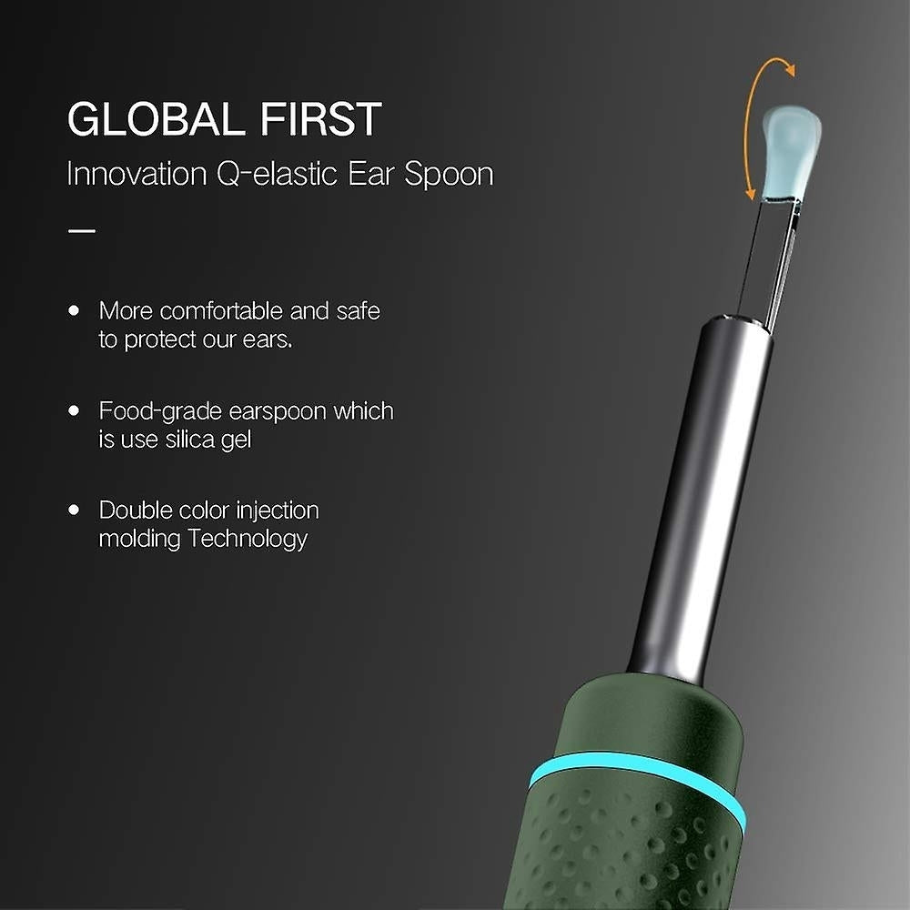 M9 Pro Ear Wax Removal Tool Smart Visual Ear Otoscope Wireless Ear Camera Ear Cleaner Image 10