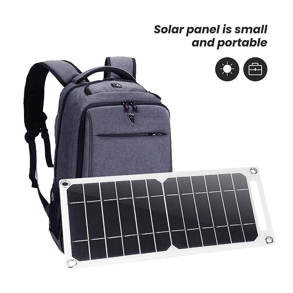 Solar Panel Charger Cellphone Power Bank Portable Outdoor Camping Emergency Solar Charger Image 4