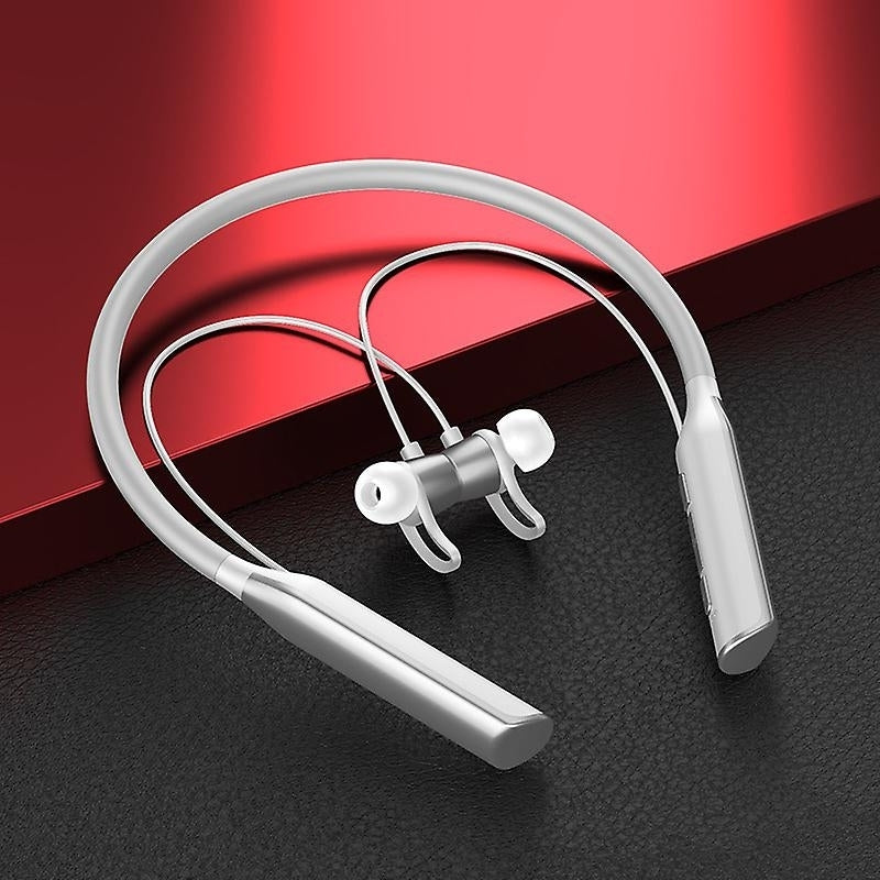 Magnetic Neckband Earphones Bluetooth Headphone Waterproof Wireless Sport Headset Image 6