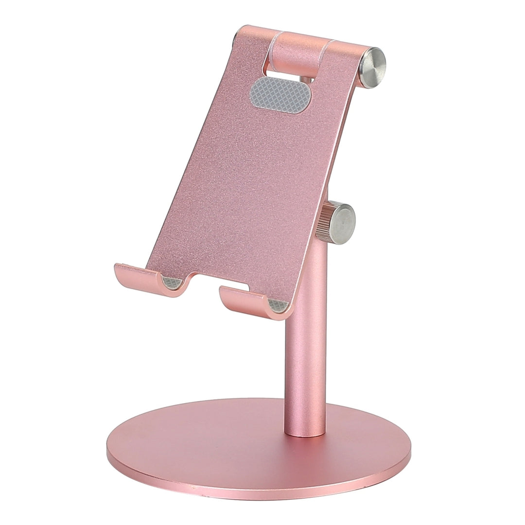 Cell Phone Stand Universal Tablets Phones Stand Holder Height Angle Adjustable Desktop Phone Stand No-Slip Aluminum Image 11