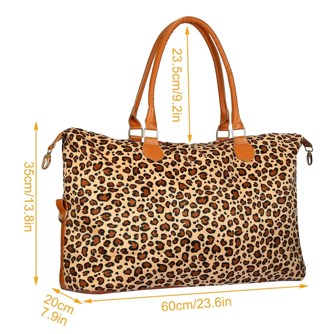 Women Duffle Bag Travel Luggage Bags Weekend Overnight Bag Tote Bags Shoulder Handle Bags Portable Diaper Bag Image 8