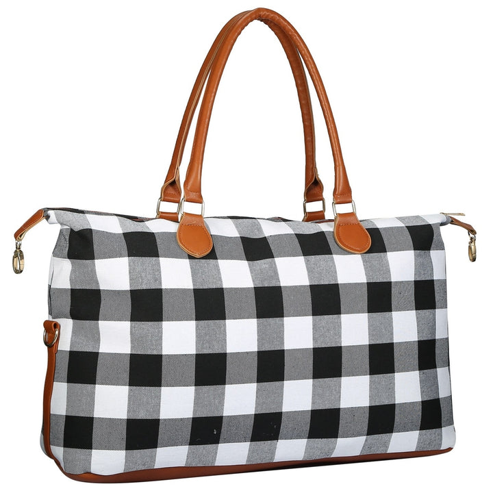 Women Duffle Bag Travel Luggage Bags Weekend Overnight Bag Tote Bags Shoulder Handle Bags Portable Diaper Bag Image 11