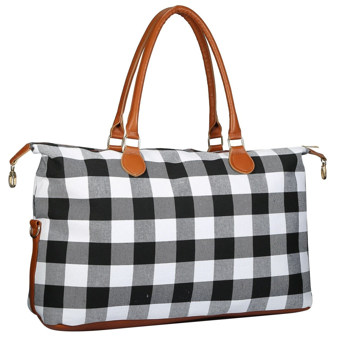 Women Duffle Bag Travel Luggage Bags Weekend Overnight Bag Tote Bags Shoulder Handle Bags Portable Diaper Bag Image 1