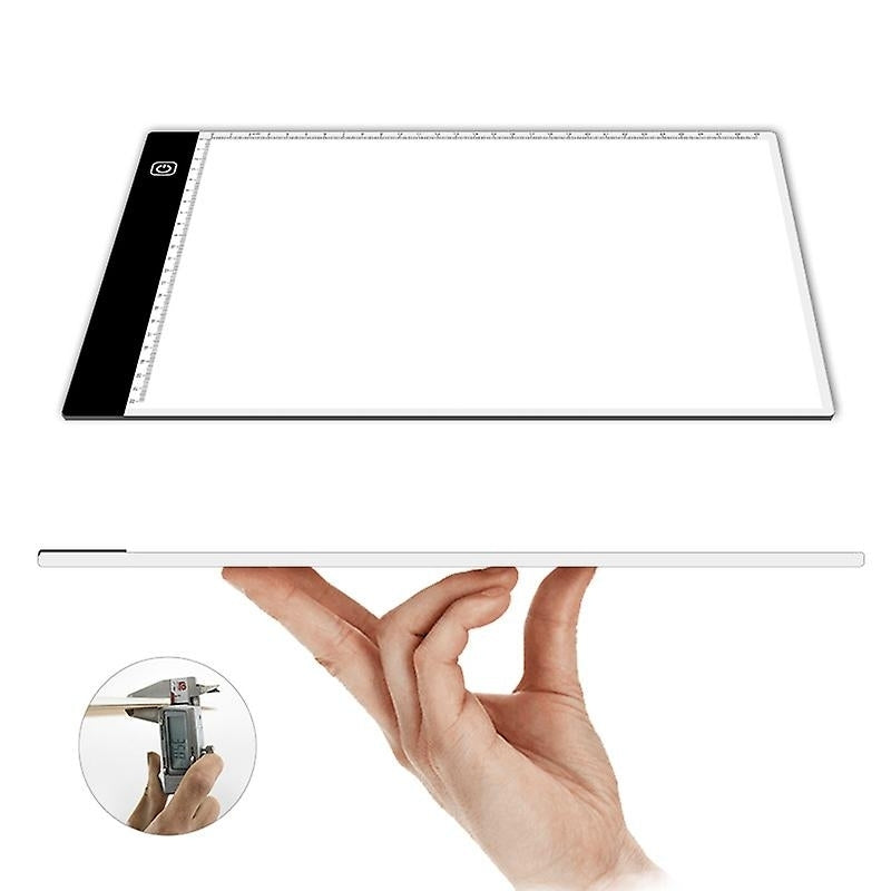 A4 Led Light Box Copy Board Dogital Drawing Pad Painting Copy Tablet With USB Cable Image 2