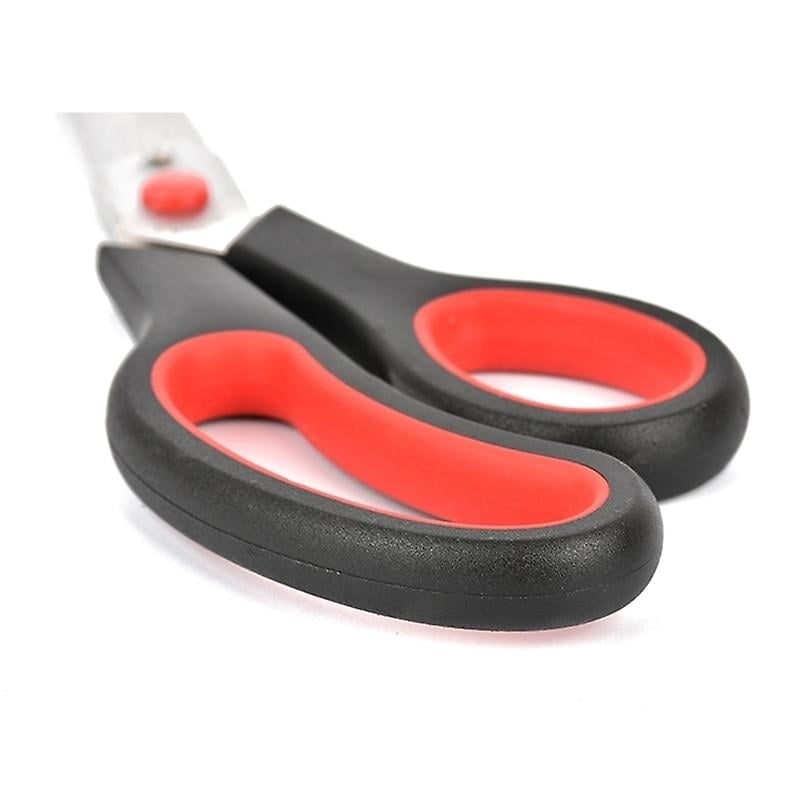 Pizza Scissor Stainless Steel Pizza Cutter With Detachable Spatula Image 2
