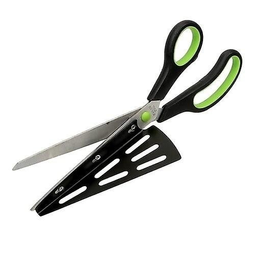 Pizza Scissor Stainless Steel Pizza Cutter With Detachable Spatula Image 6