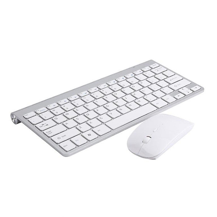 Mini Wireless Keyboard And Mouse Set Mute Key Caps Multimedia Keyboard For Pc Lapto Image 8
