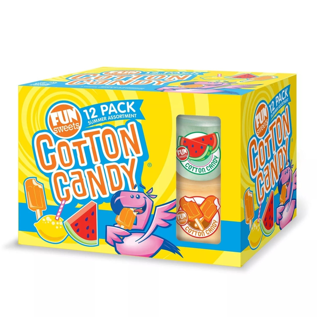 Fun Sweets Summer Cotton Candy (12 Pack) Image 1