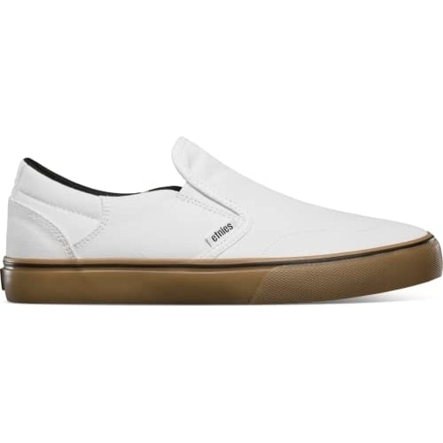 Etnies Mens Marana Slip Skate Shoe White/Gum - 4102000142-104 Medium WHITE/GUM Image 1