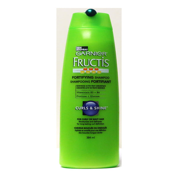 Garnier Fructis Fortifying Curls & Shine Shampoo(384ml) Image 1