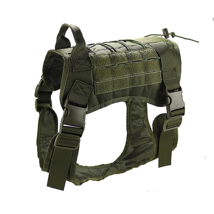 Tactical Dog Harness Nylon Handle Adjustable Training Harness Pet Working Vest Image 9