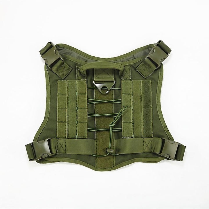 Tactical Dog Harness Nylon Handle Adjustable Training Harness Pet Working Vest Image 10