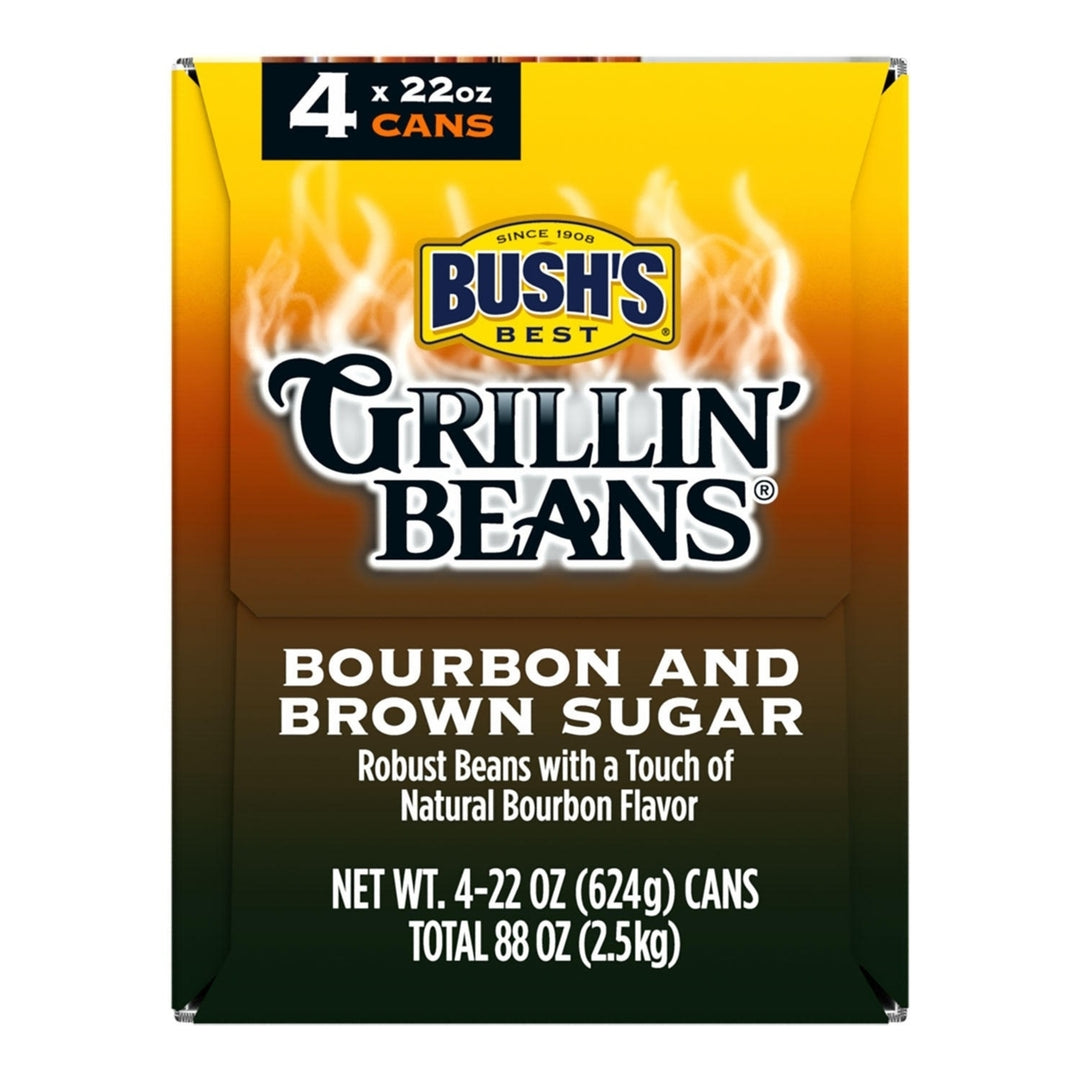 Bushs Bourbon and Brown Sugar Grillin Beans 22 Ounce (Pack of 4) Image 4