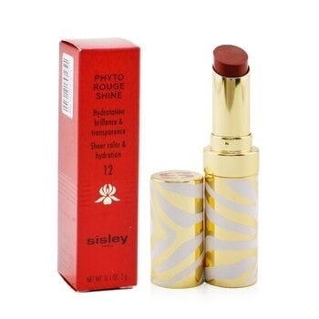 Sisley Phyto Rouge Shine Hydrating Glossy Lipstick -  12 Sheer Cocoa 3g/0.1oz Image 3