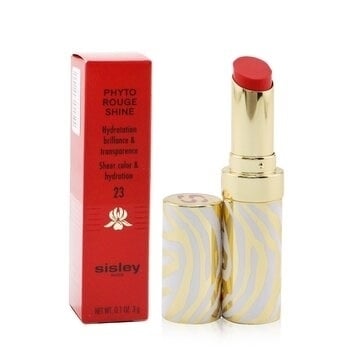 Sisley Phyto Rouge Shine Hydrating Glossy Lipstick -  23 Sheer Flamingo 3g/0.1oz Image 3